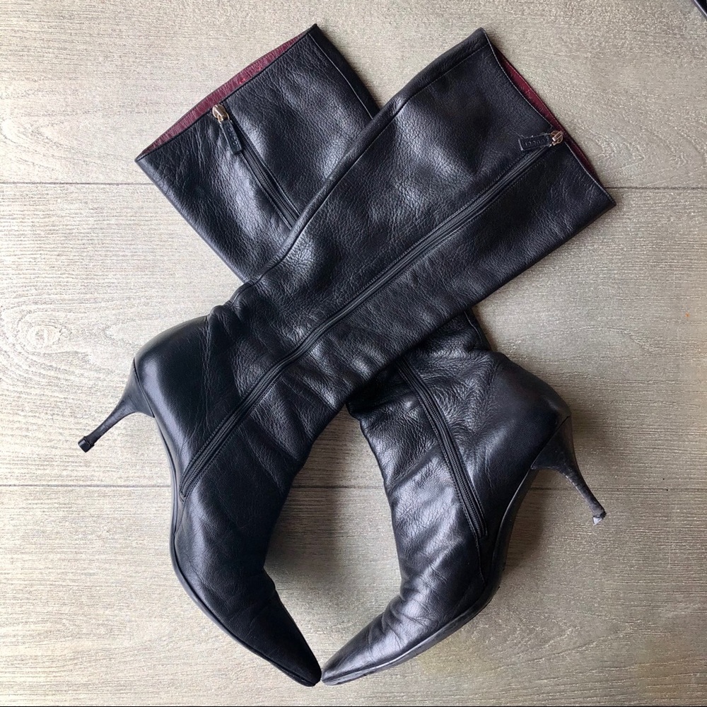 Gucci Leather Boots